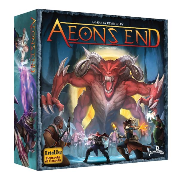 Aeon's End original board game deck builder from 2016.