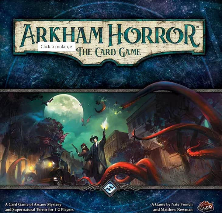 Arkham Horror: The Card Game's cover.