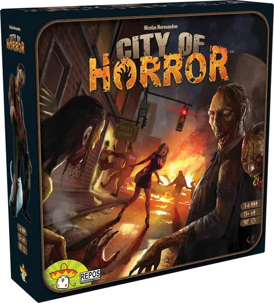City of Horror's box art and cover