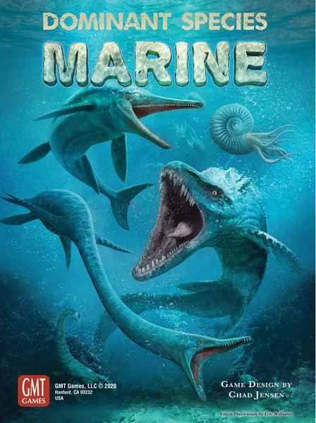 Dominant Species Marine's original box art.