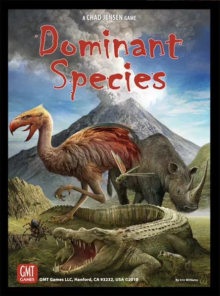 The original artwork for Dominant Species.