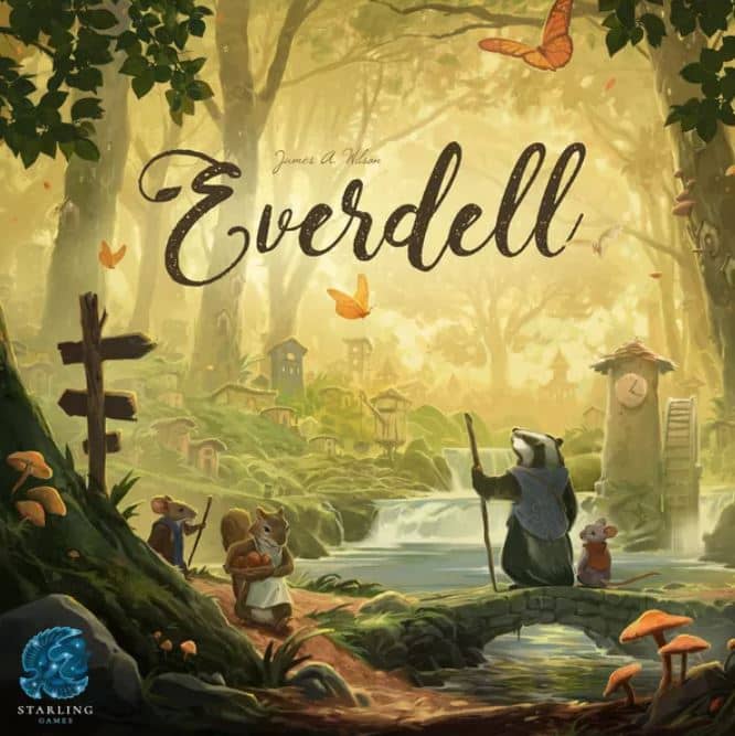 Everdell's beautiful box cover and art.