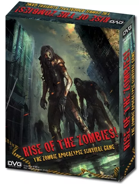 Rise of the Zombies!'s box cover and art.