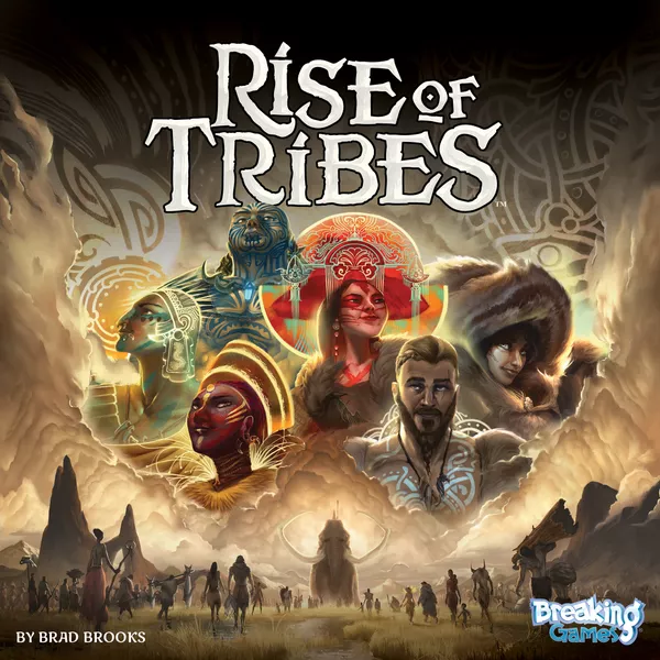 The highly-thematic board game Rise of Tribes.