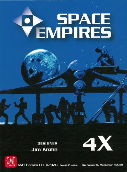 The official box cover of Space Empires 4X