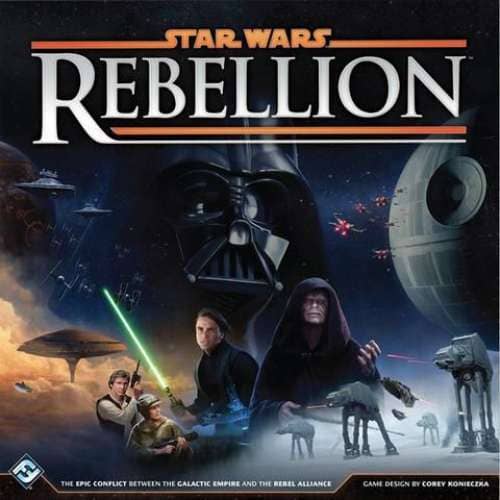 Star Wars Rebellion board game cover and art.
