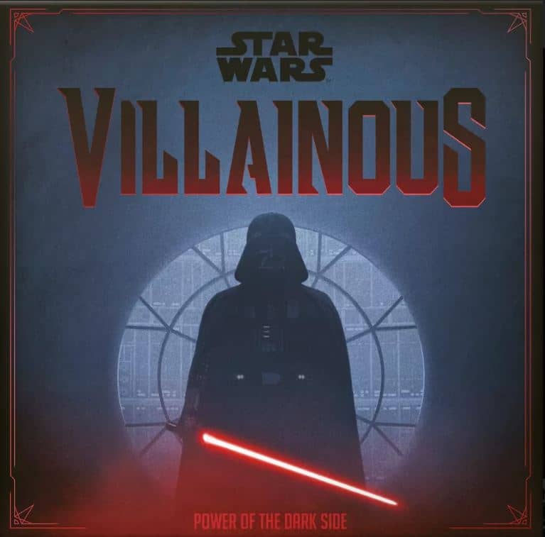 Star Wars Villainous board game art and cover.