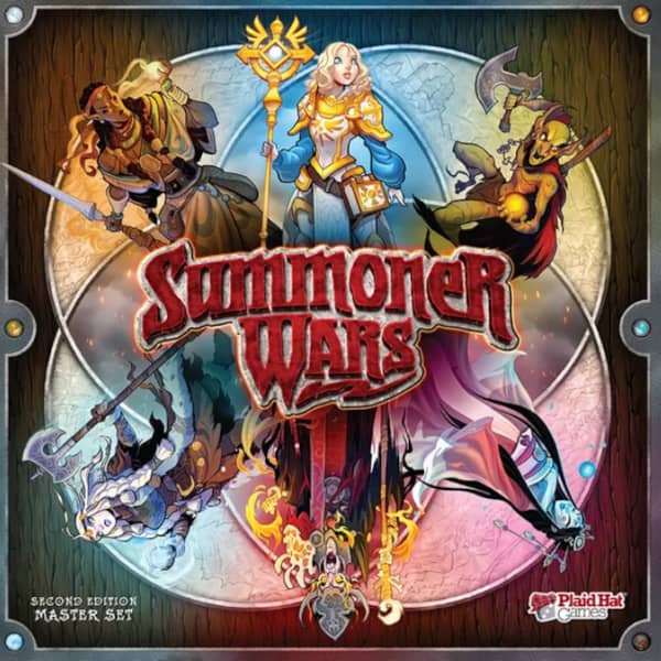Summoner Wars (Second Edition) board game cover.