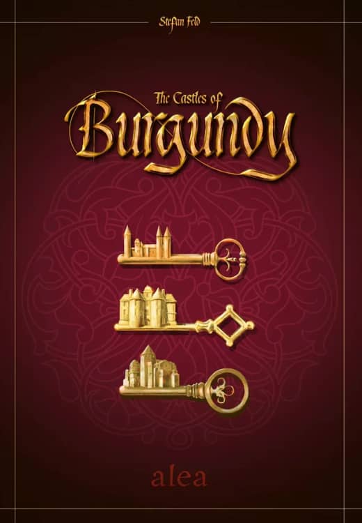 The Castles of Burgundy updated box art and cover.