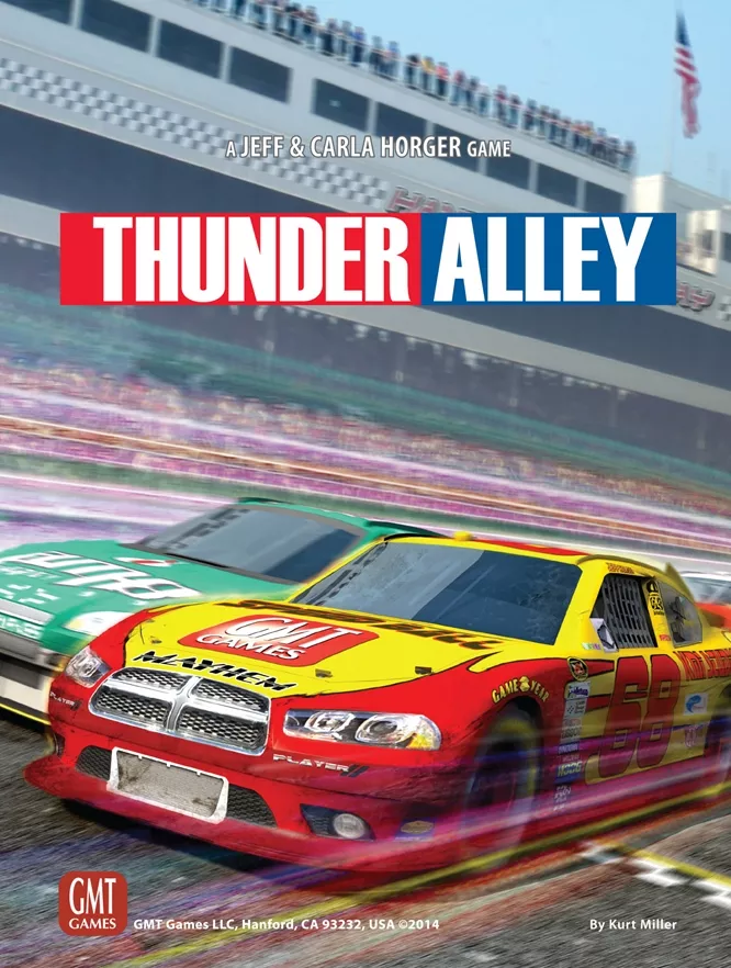 Thunder Alley, a board game inspired by NASCAR.