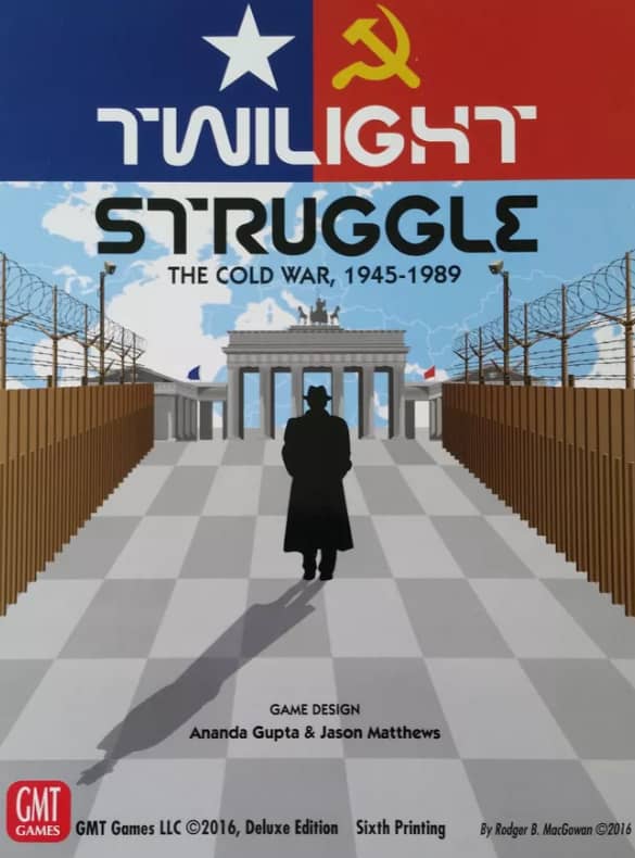 Twilight Struggle, a board game about the Cold War.