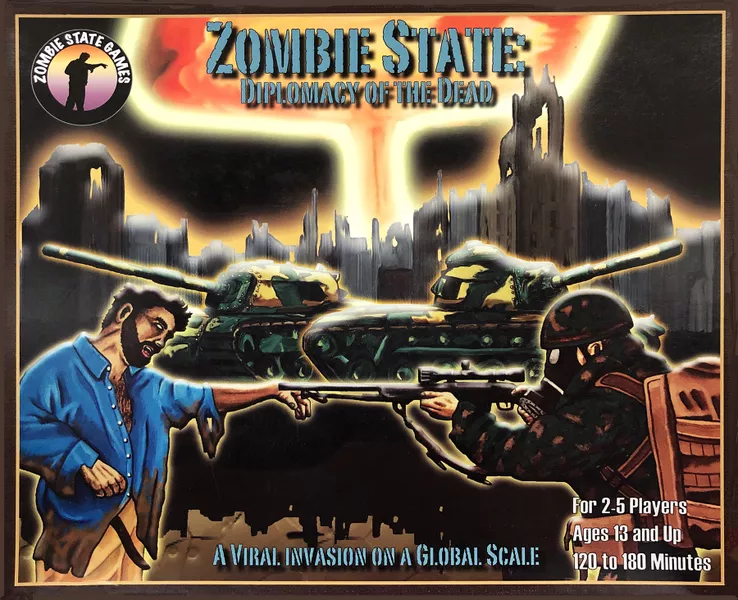 Zombie Statae: Diplomacy of the Dead's box art and coverage