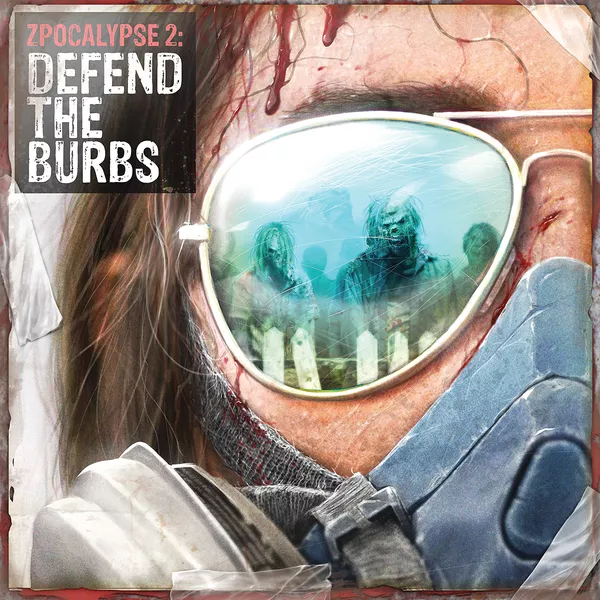 Zpocalypse 2: Defend the Burbs's box cover and art.