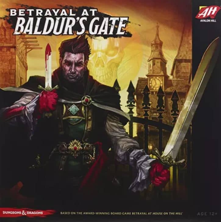Betrayal at Baldur's Gate board game.