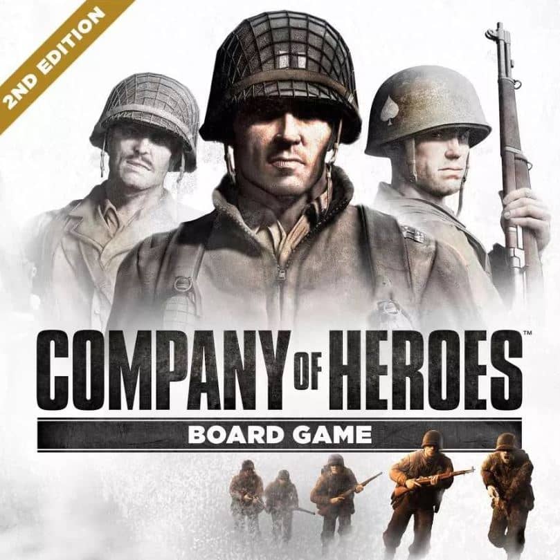Company of Heroes: The Board Game 2nd Edition cover.