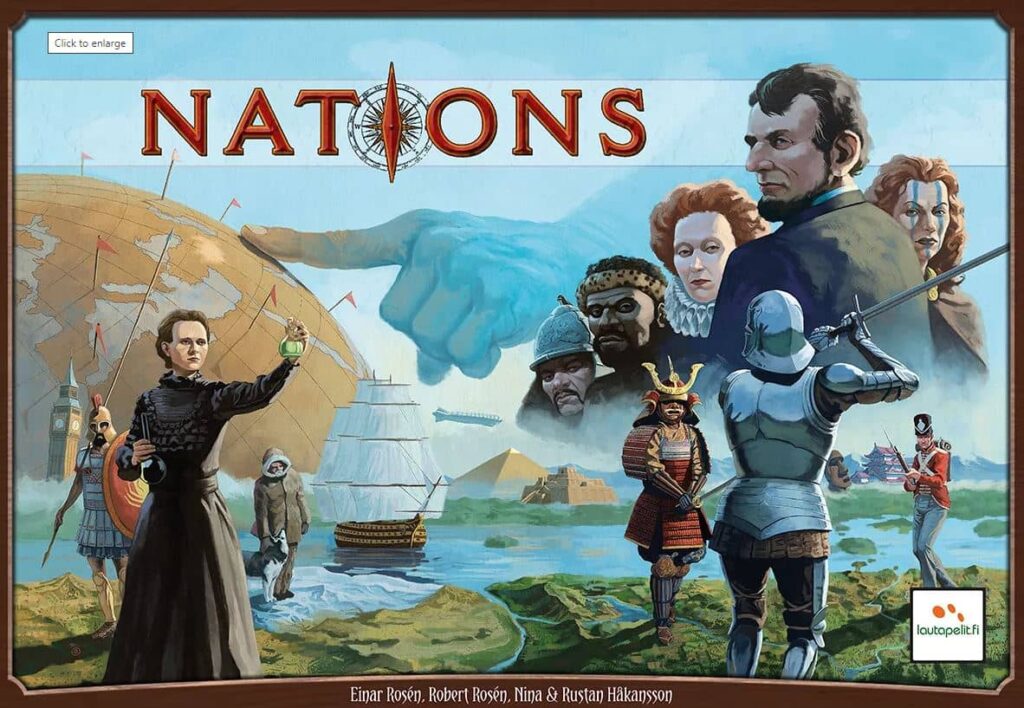 Nations' board game.
