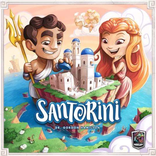 Santorini makes for a perfect board game for couples.