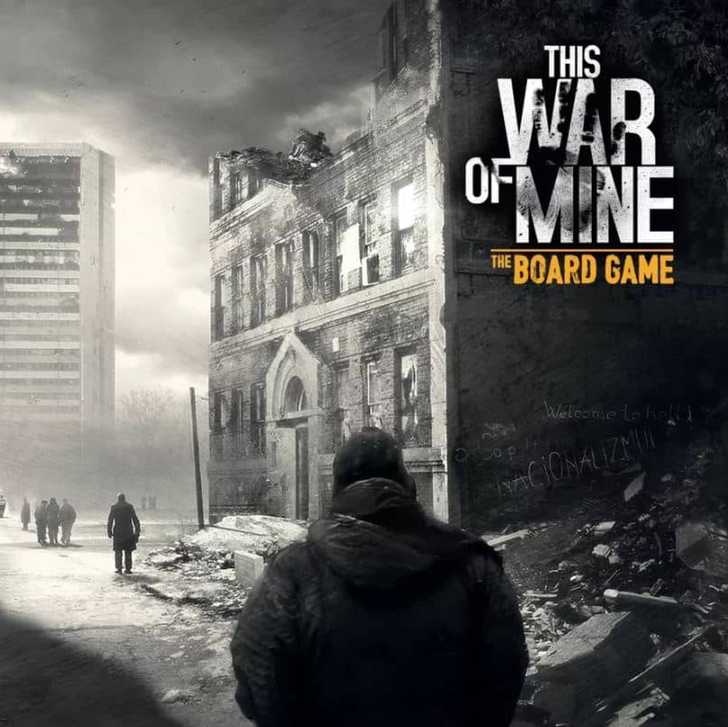 This War of MIne: The Board Game cover.
