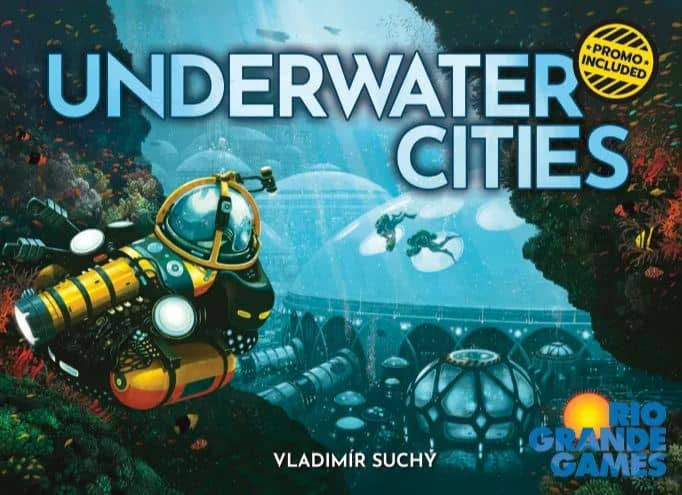 Underwater Cities' official board games cover.