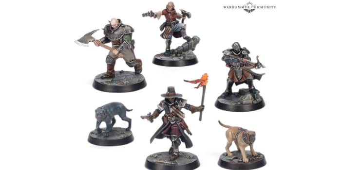 Hexbane's Hunters Underworlds warband