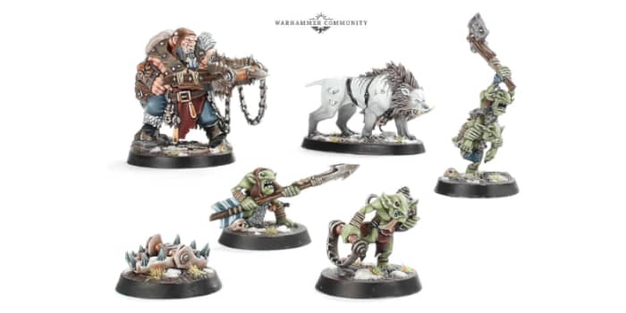 Hrothgorn's Mantrappers Underworlds warband