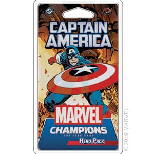 Marvel Champions Captain America Hero Pack.