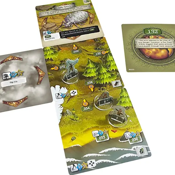7th Continent game components.
