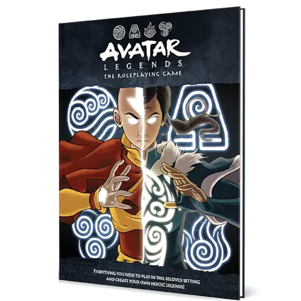 Avatar Legends: Roleplaying Game starter book.