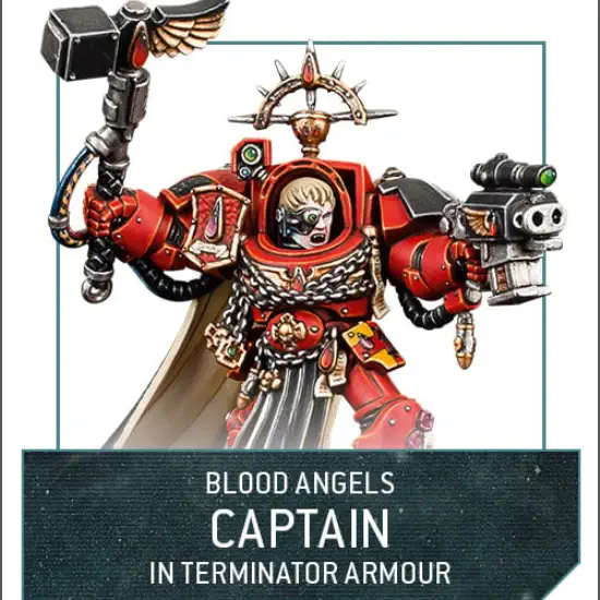 Blood Angels, Captain in Warhammer 40K