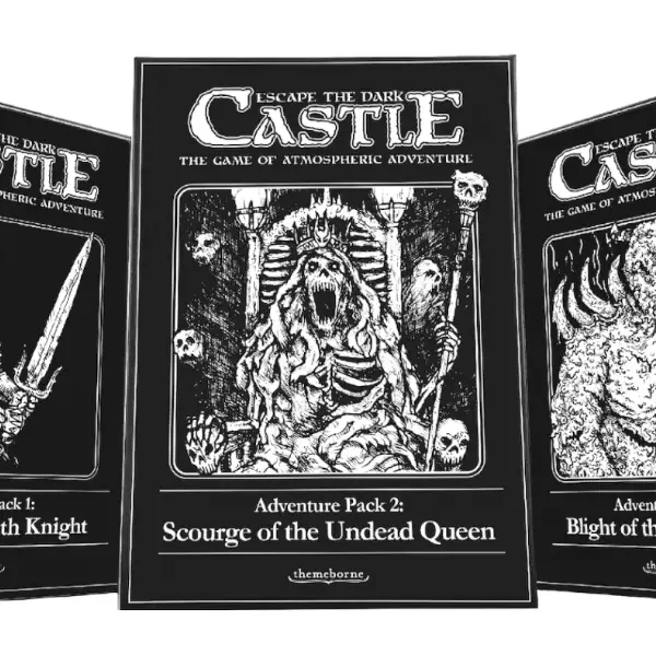 Escape the Dark Castle's game box.