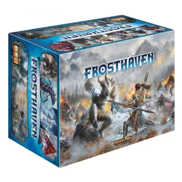 Frosthaven's game box.