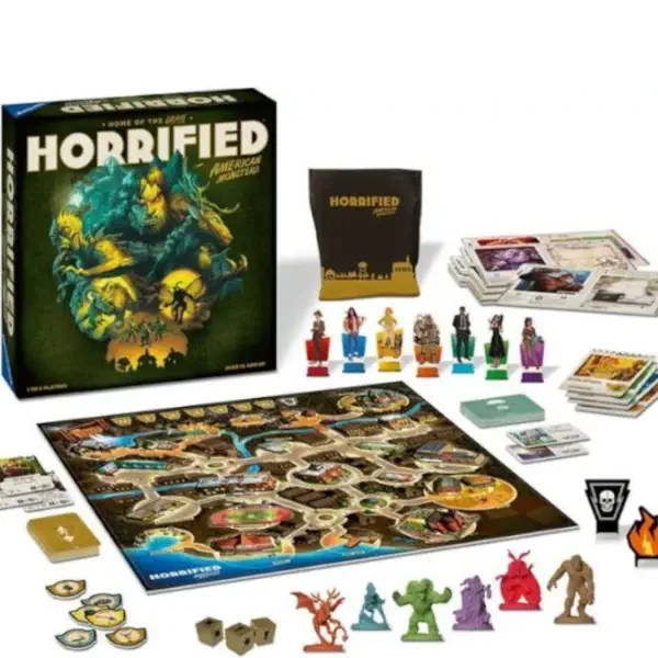 Horrified's board game box