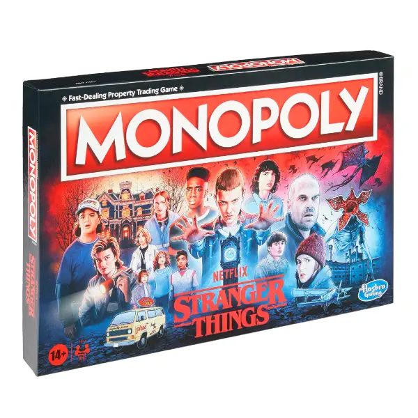 Stranger Thing Monopoly version board game.