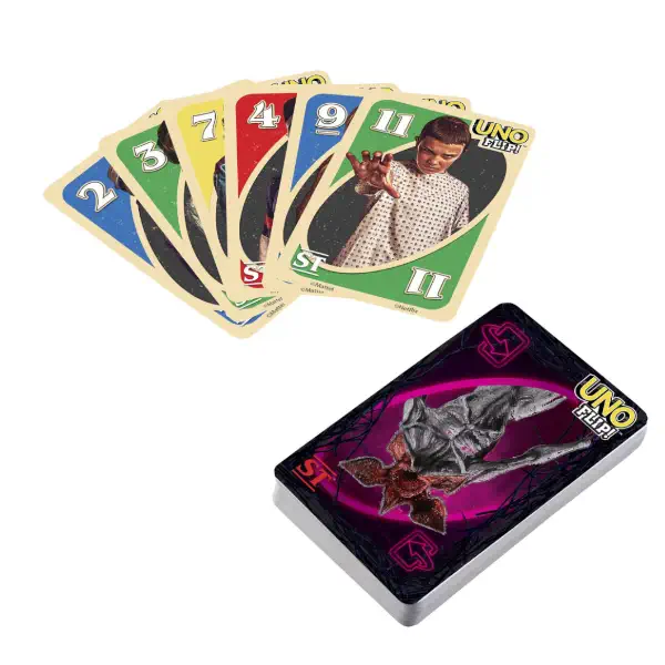 The Stranger Things version of Uno Flip