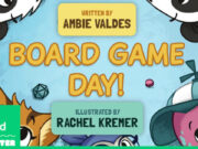 “Board Game Day” Book Wants to Introduce Young Kids to the Hobby Board Game Day book's cover.