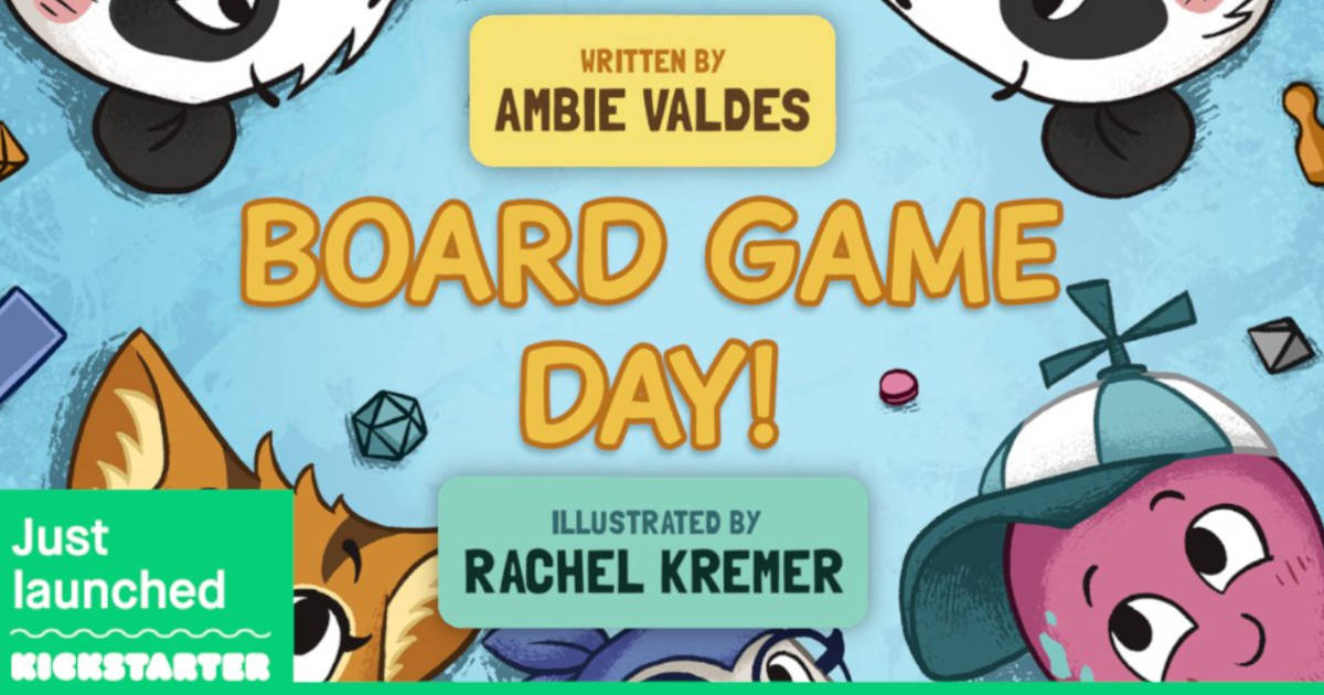 Board Game Day book's cover.