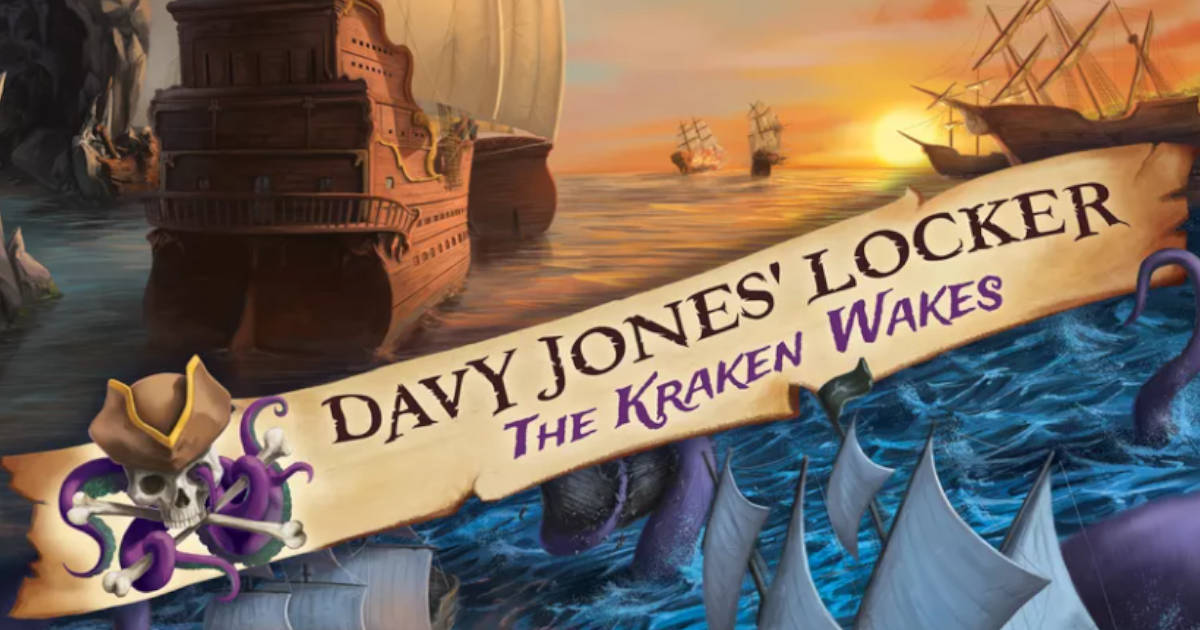 Davy Jones' Locker The Kraken Wakes cover art.