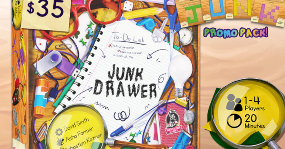 Junk Drawer's official Kickstarter campaign launch.
