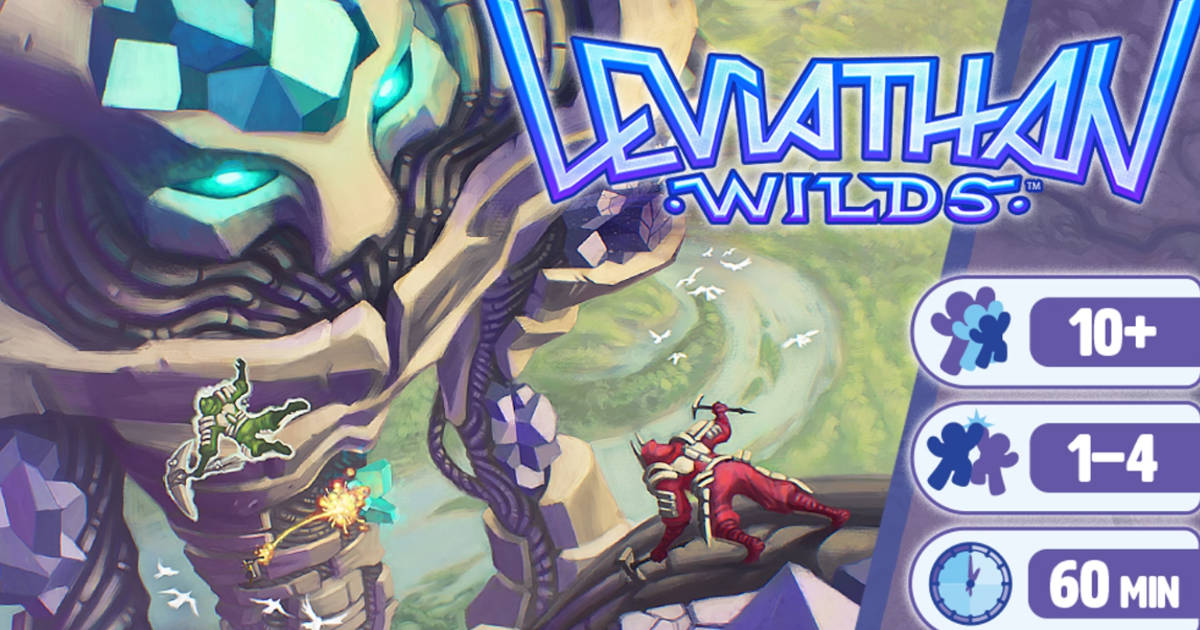 The cover art of Moon Crab Games' first game Leviathan Wilds.