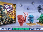 Steamforged Games Announces Kickstarter for “Rivet Wars: Reloaded” Rivet Wars' Kickstarter campaign reboot by Steamforged Games.