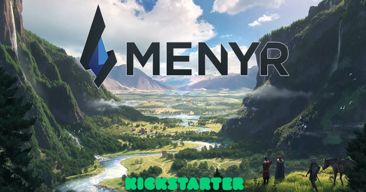 Menyr's Kickstarter campaign.