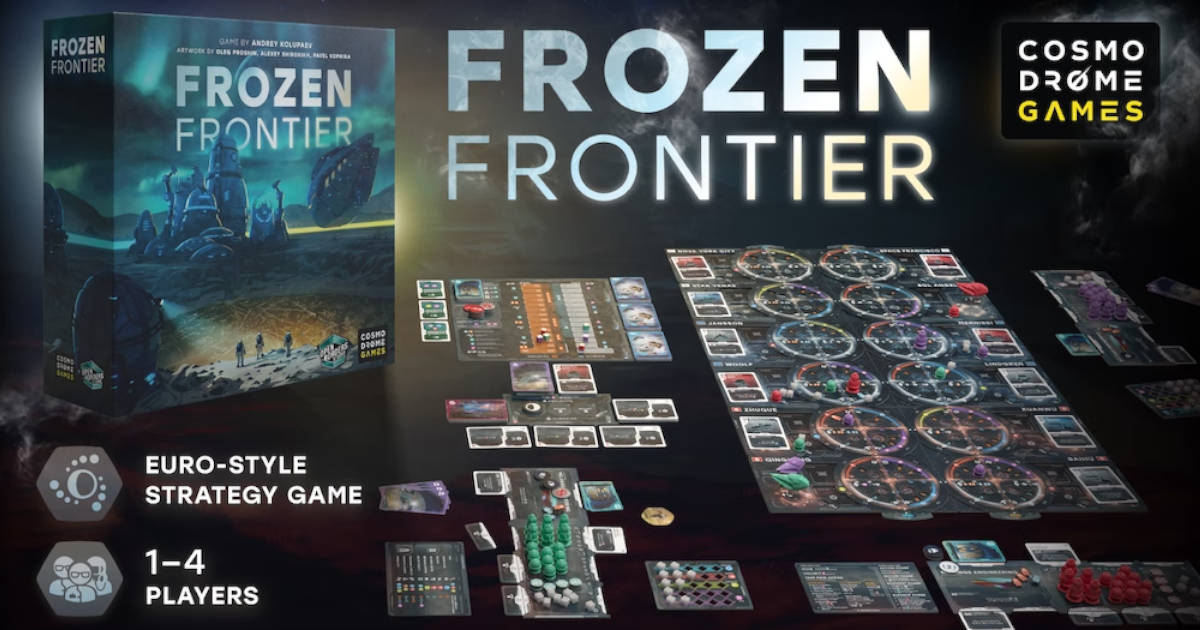 Cosmodrome Games' Frozen Frontier Kickstarter.