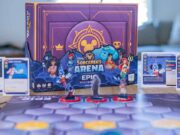 Disney Sorcerer’s Arena: Epic Alliances Fourth Expansion Revealed Disney Sorcerers Arena Epic Alliance's board game box and components.