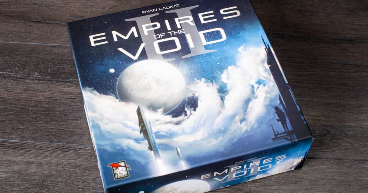 Empires of the Void II board game box.