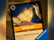 Disney Lorcana Reveals Healing Glow, Hints at Damage Mechanics Disney Lorcana's Healing Glow card.