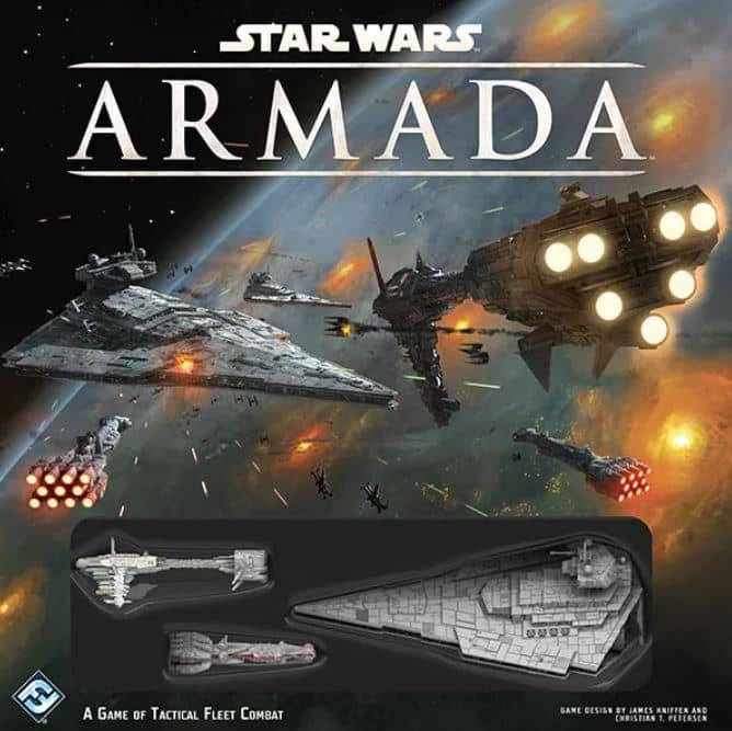 The Armada Star Wars miniatures game.