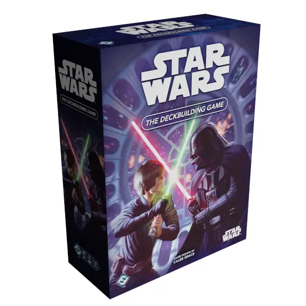 Star Wars: Deckbuilding Game cover art and box.