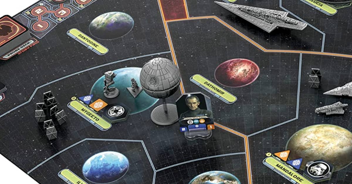 Components from Star Wars Rebellion.