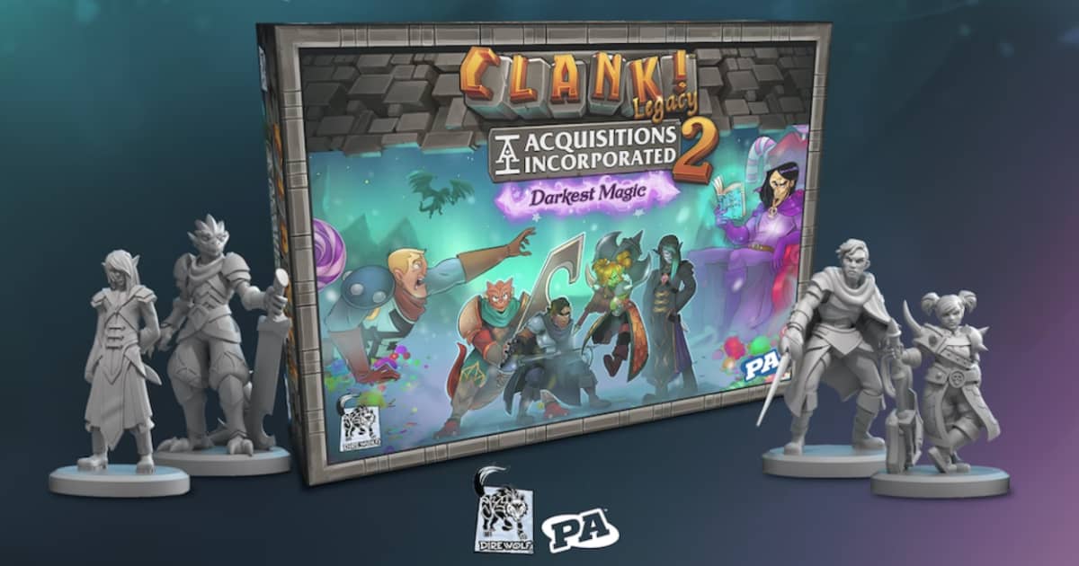 Clank! Legacy 2 - new expansion by Dire Wolf Digital.