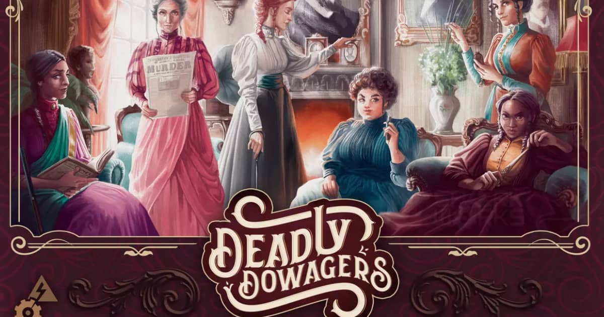 Deadly Dowagers' board game.